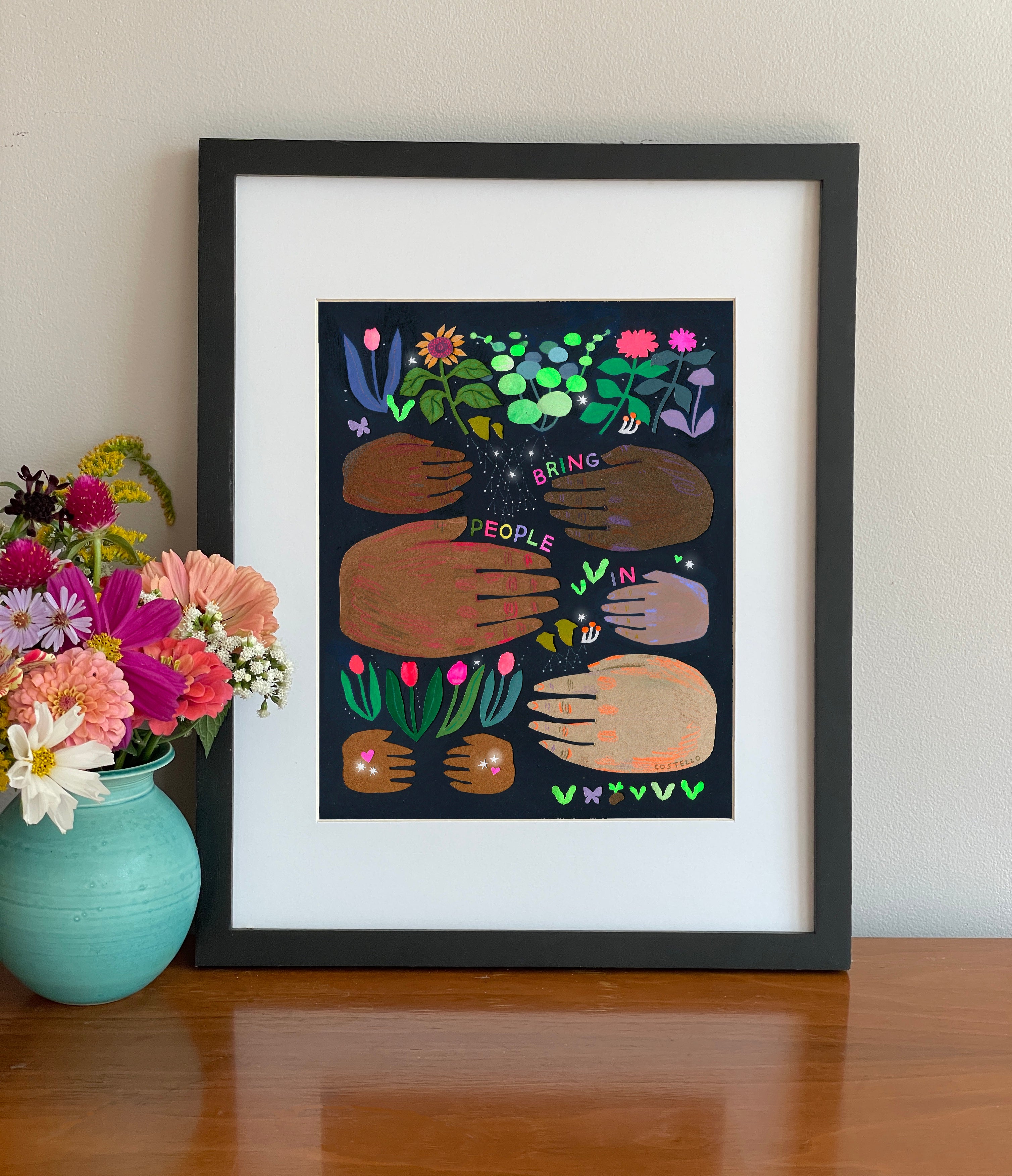 Bring People In Giclee Print