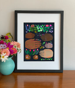 Bring People In Giclee Print
