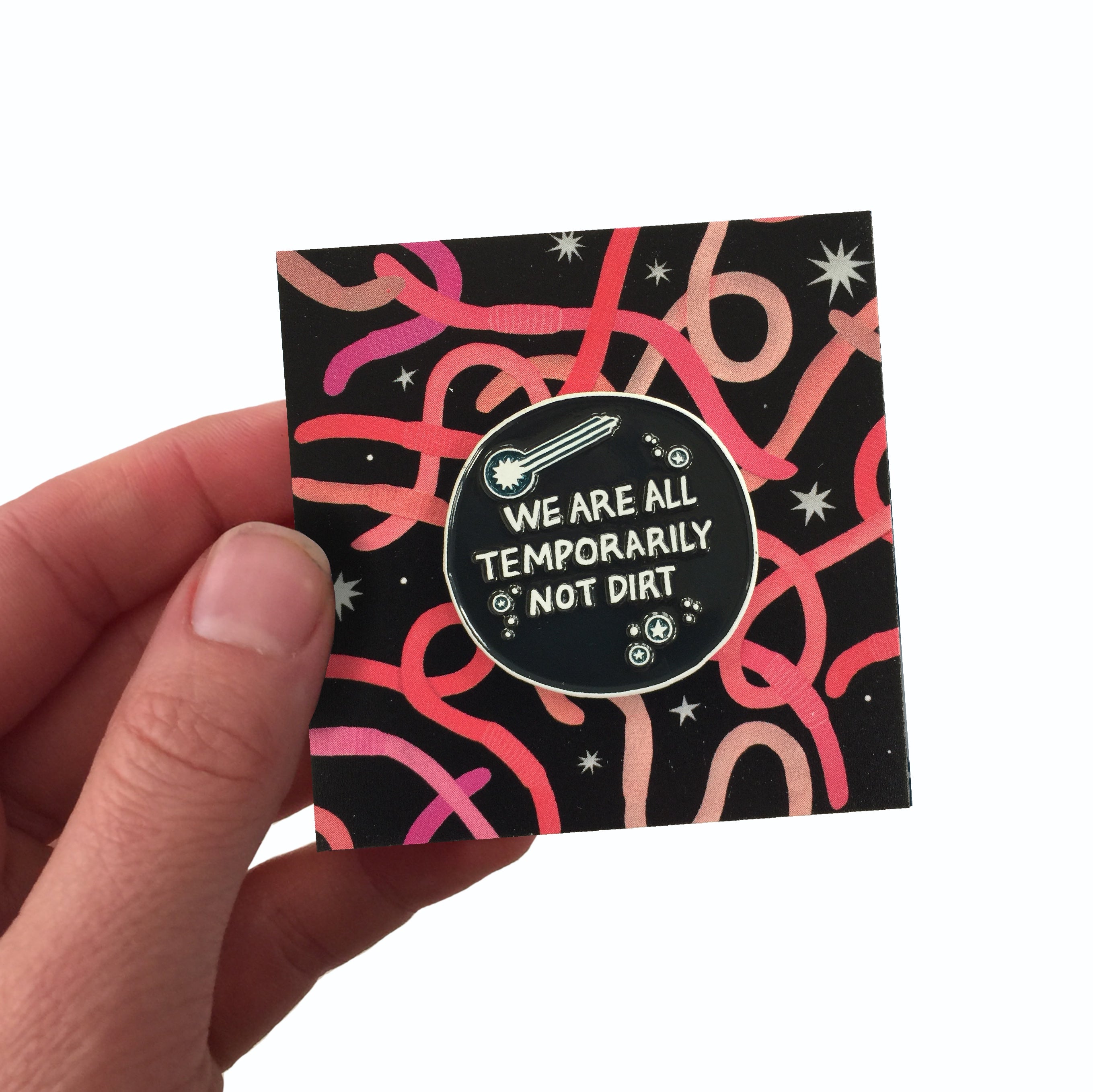 Dirt Religion Enamel Pin