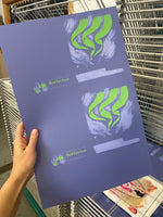 Load image into Gallery viewer, Sustain Us Solstice Screen Printed Card
