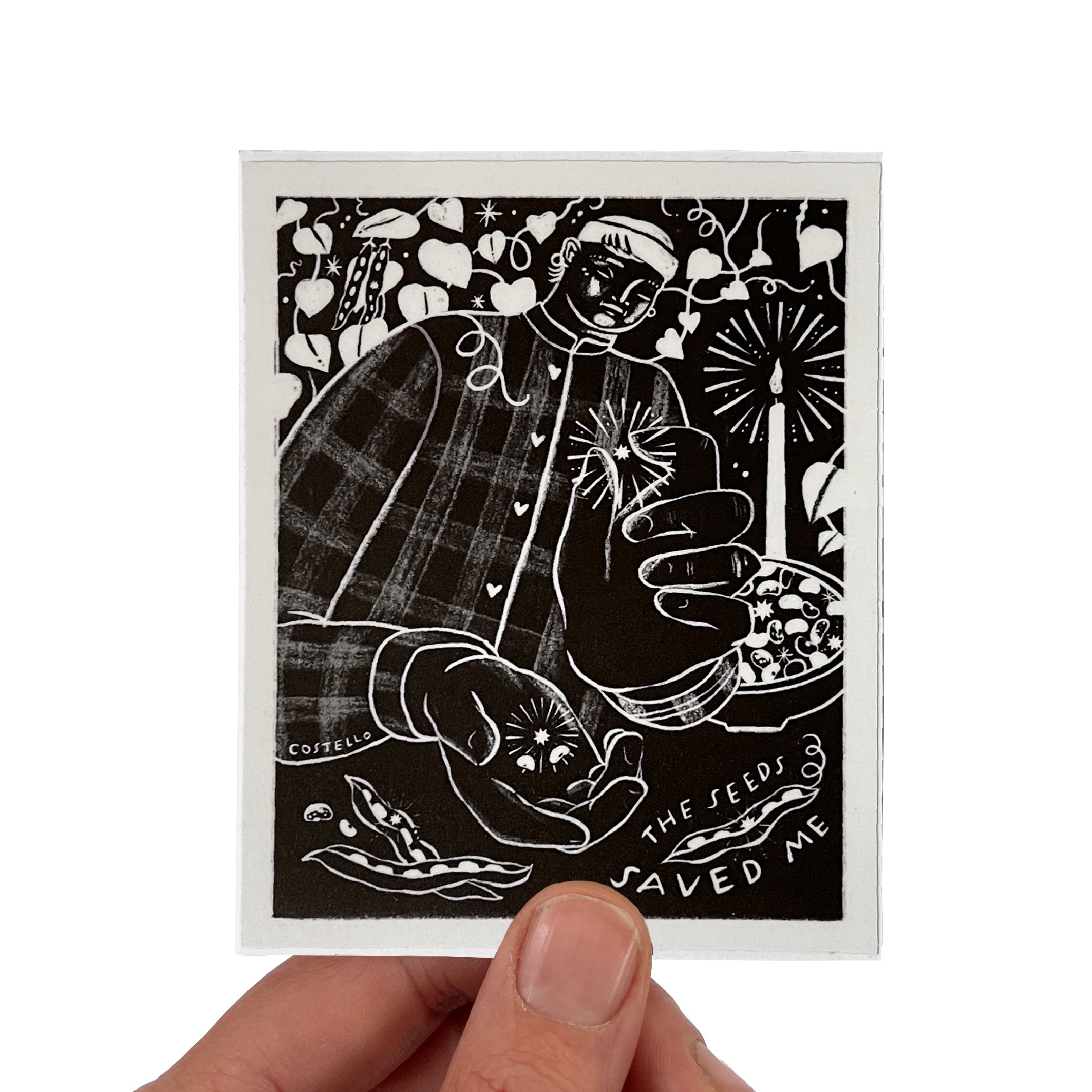 The Seeds Saved Me Sticker