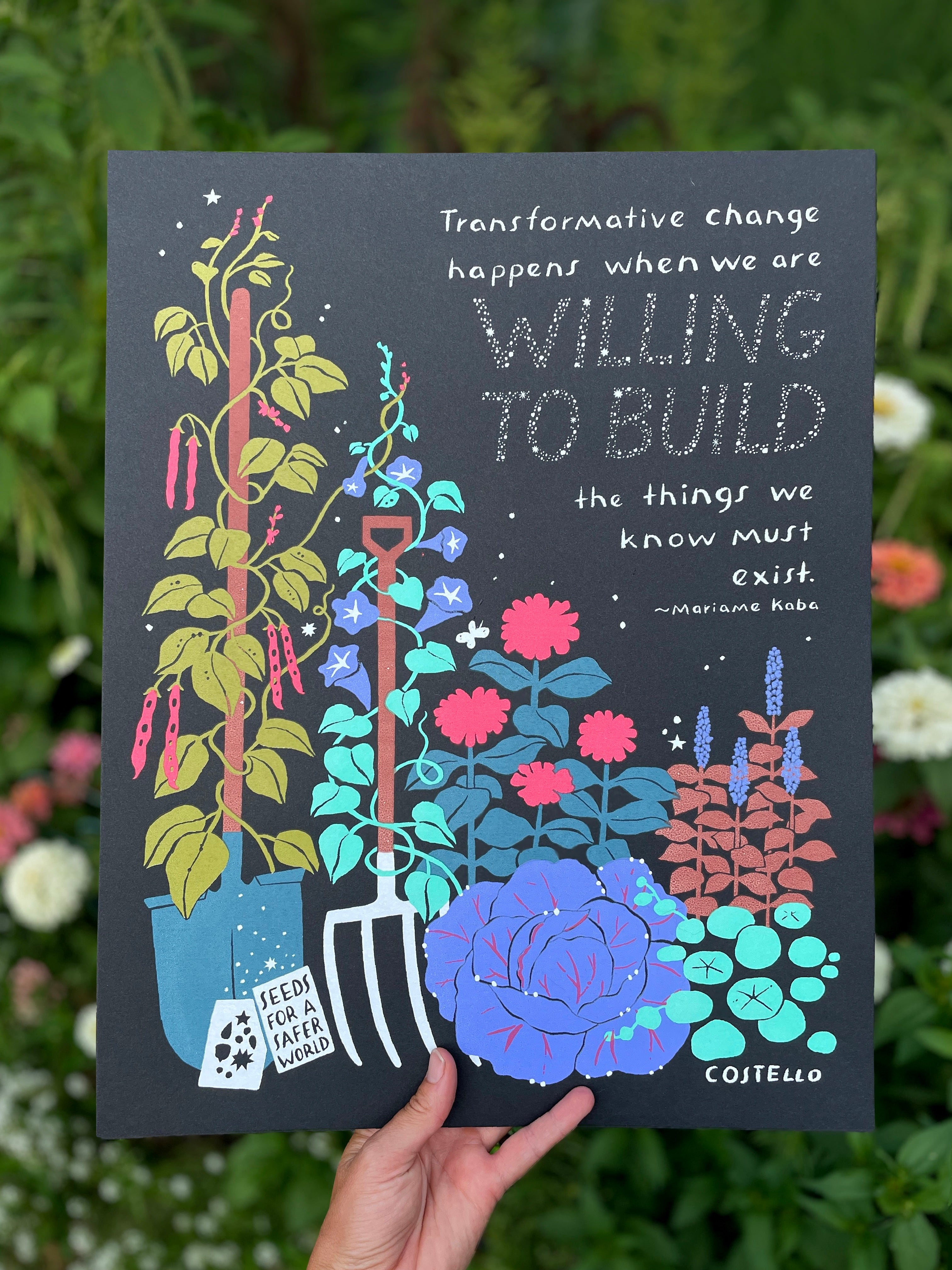 Willing To Build Print Fundraiser